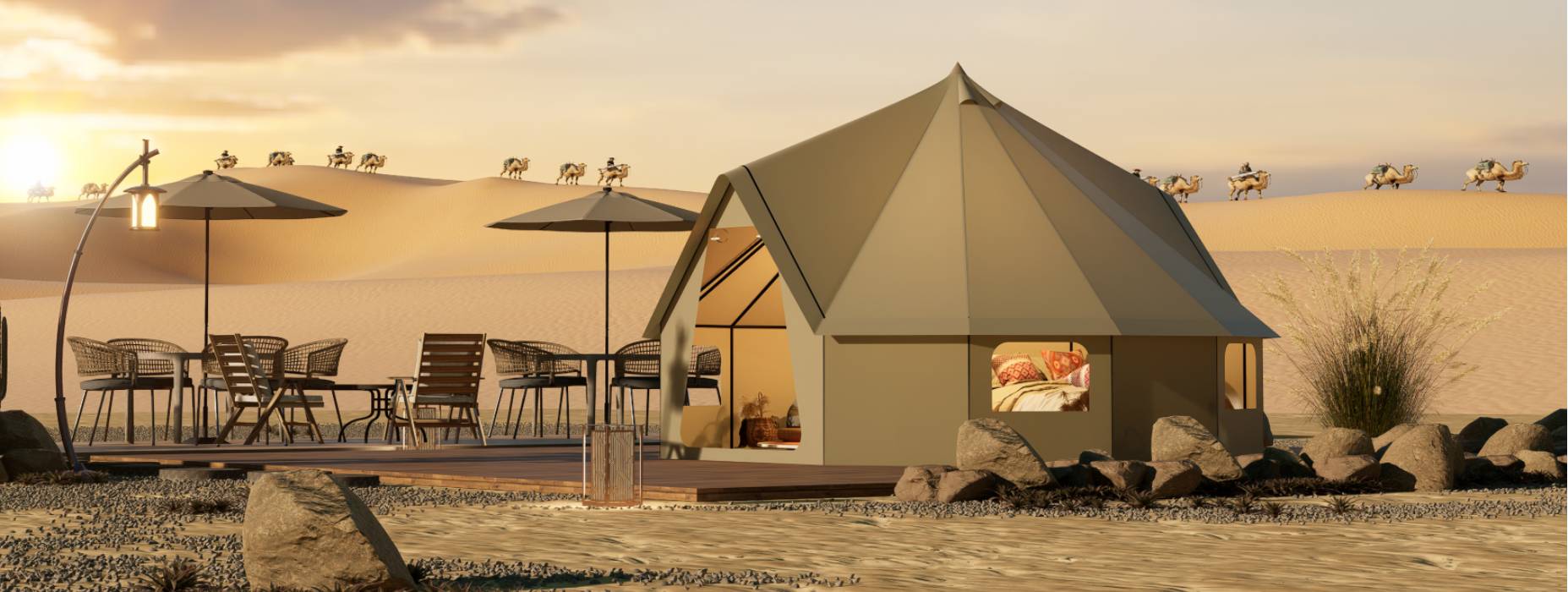 莱州市露营酒店帐篷产品